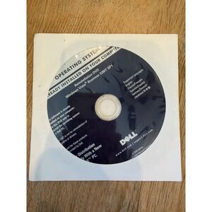 Dell Windows Vista Business 32BIT SP1 Reinstallation DVD Operating System Disc